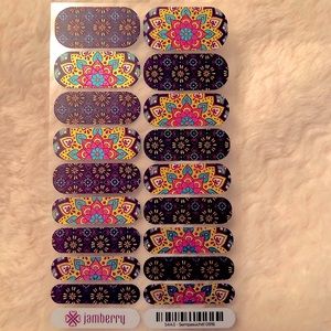 FULL SHEET-Jamberry 'Sempasuchitl' nail wrap
